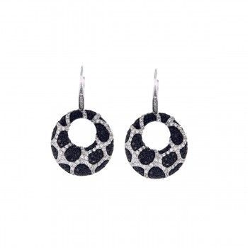 Pendientes Dálmata de plata925