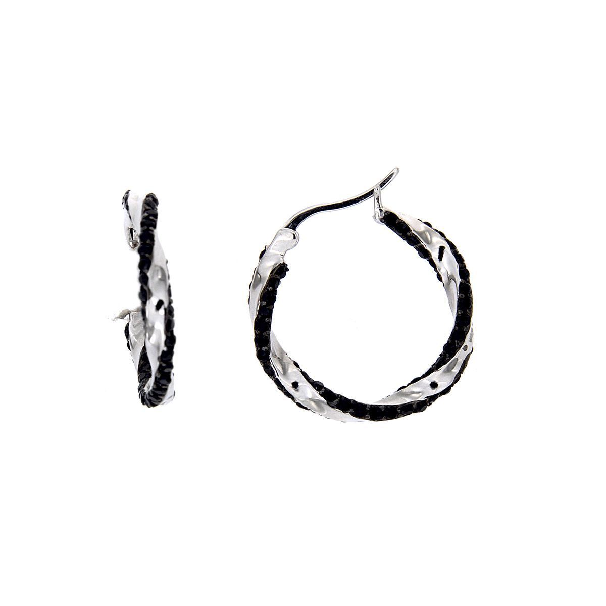 Pendientes Bucle de plata925 Pendientes Bucle de plata925