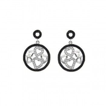 Pendientes Corazones de plata925