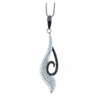 Colgante Espiral de plata925