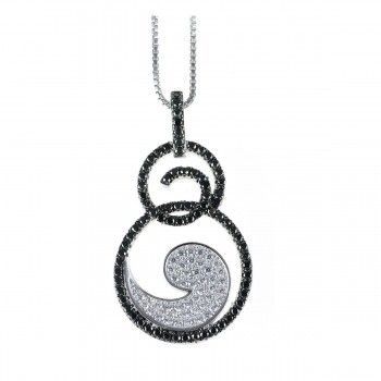 Colgante Espirales de plata925