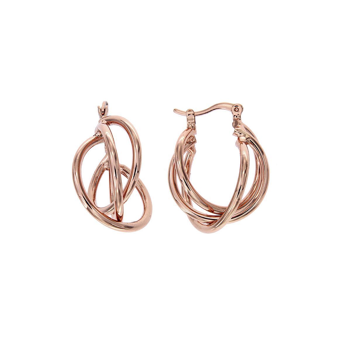 Pendientes Curvas Oro Rosa Pendientes Curvas Oro Rosa