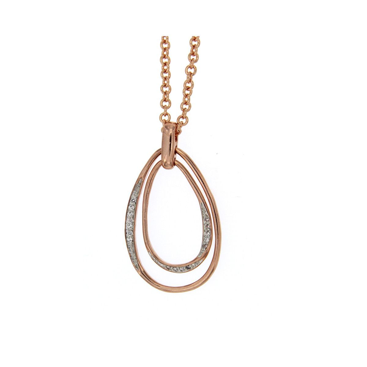 Colgante Amandine Oro Rosa Colgante Amandine Oro Rosa