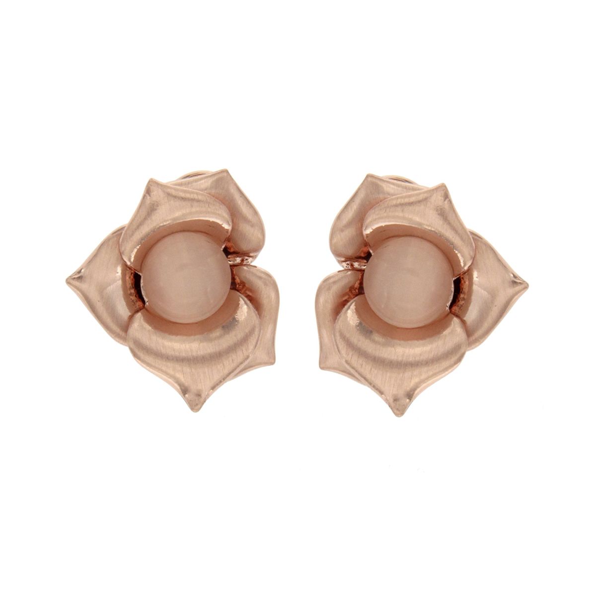 Pendientes Cuarzo Floral
