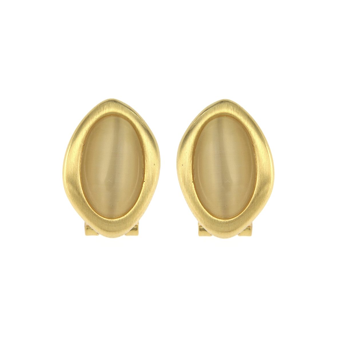 Pendientes Ojos Romboides Oro