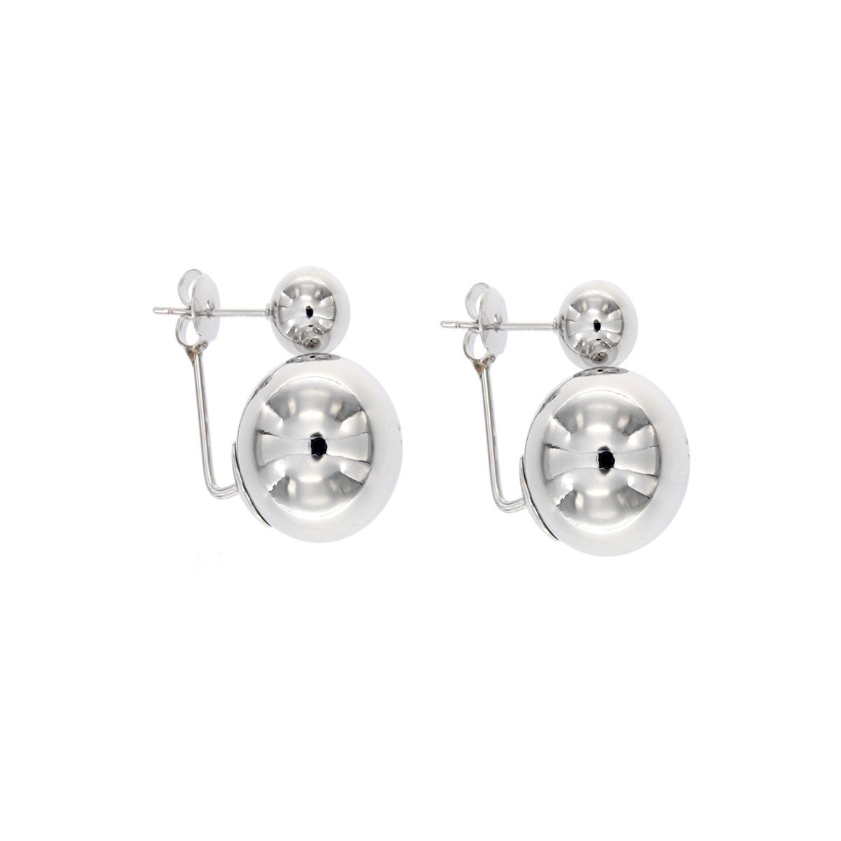 Pendientes Doble Bolita