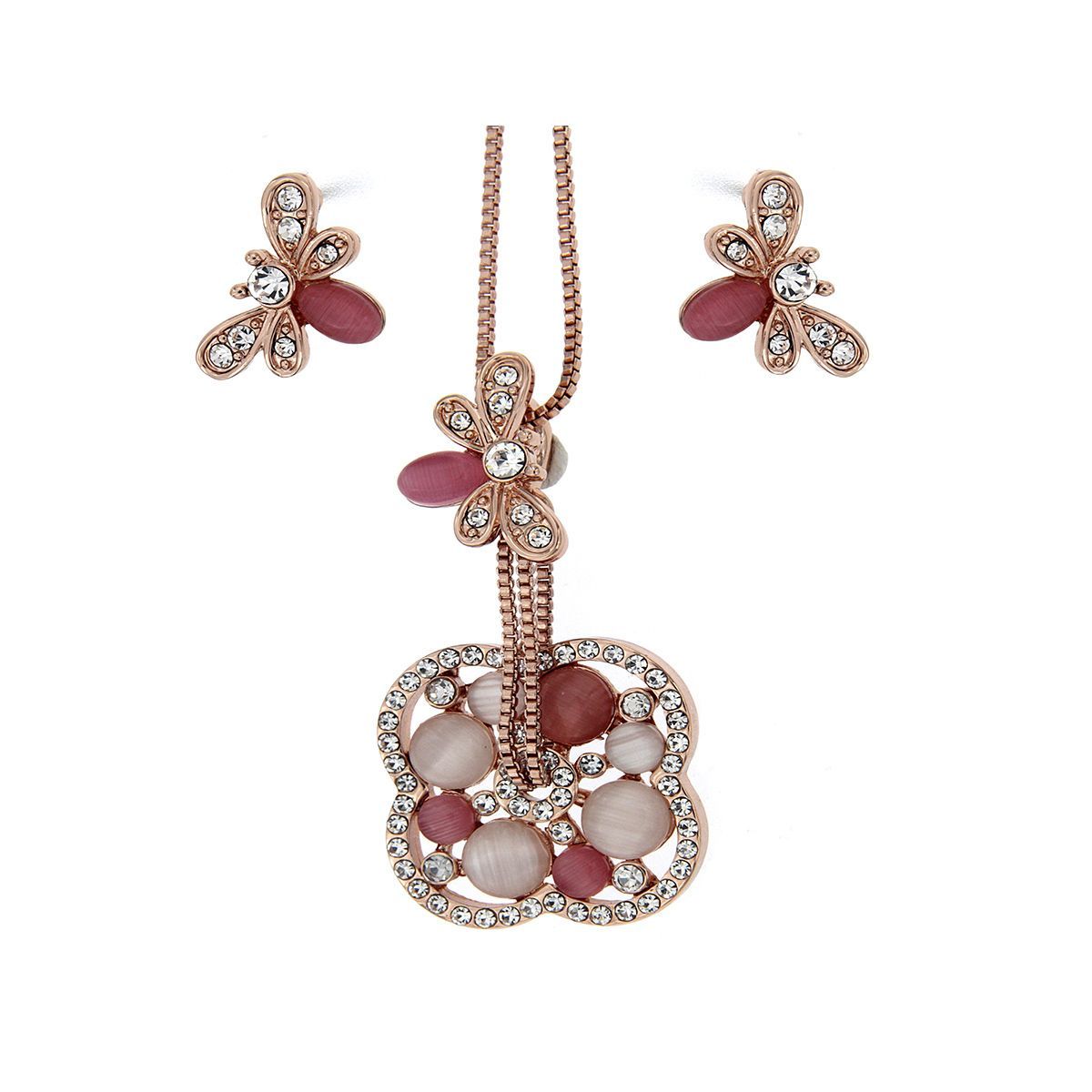 Conjunto Mariposas fuchsia