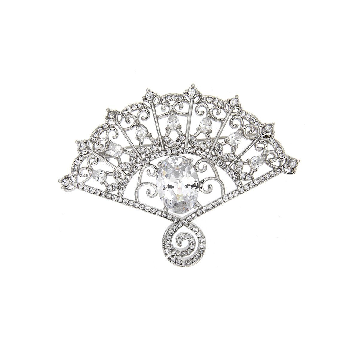 Broche Abanico