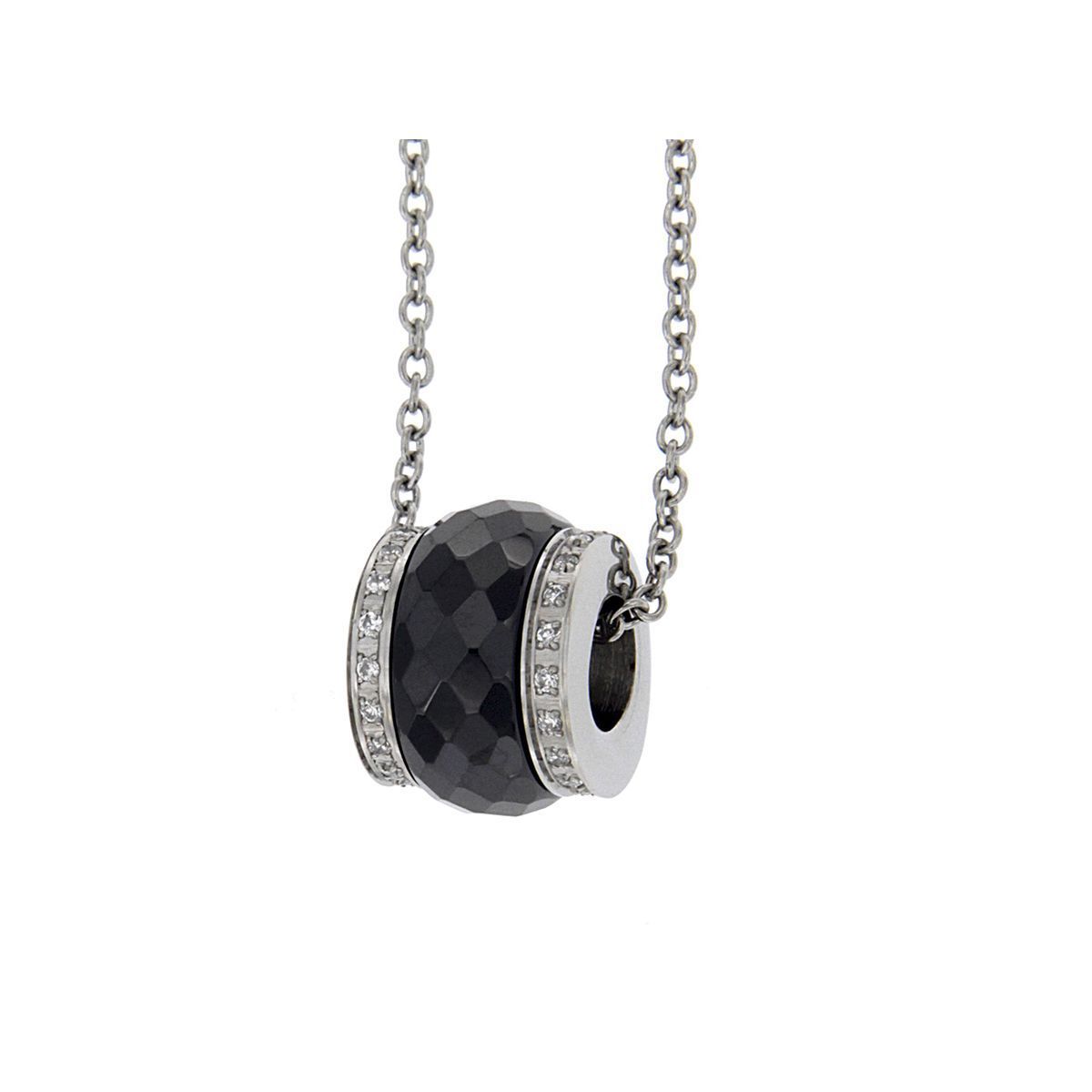 Colgante Black Roll Rodio Colgante Black Roll Rodio