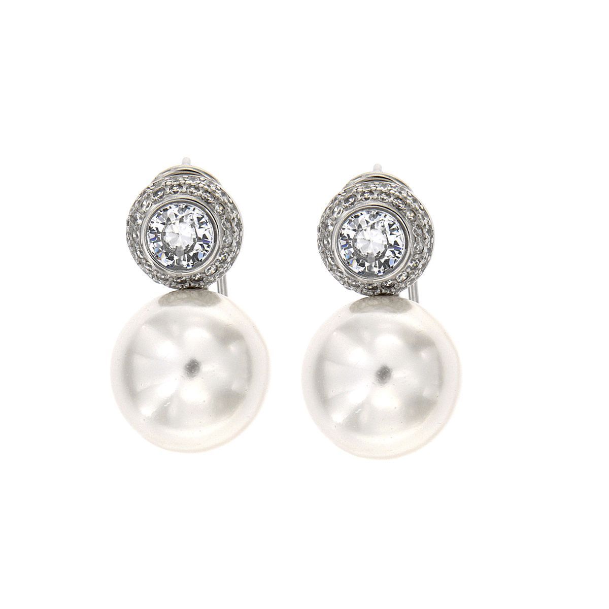 011473.03-pendientes-plata-925-baño-rodio-perla-natural-blanca-irisada-circonita-redonda-cristal-ziane Pendientes Tú y Yo en París Crystal de plata925