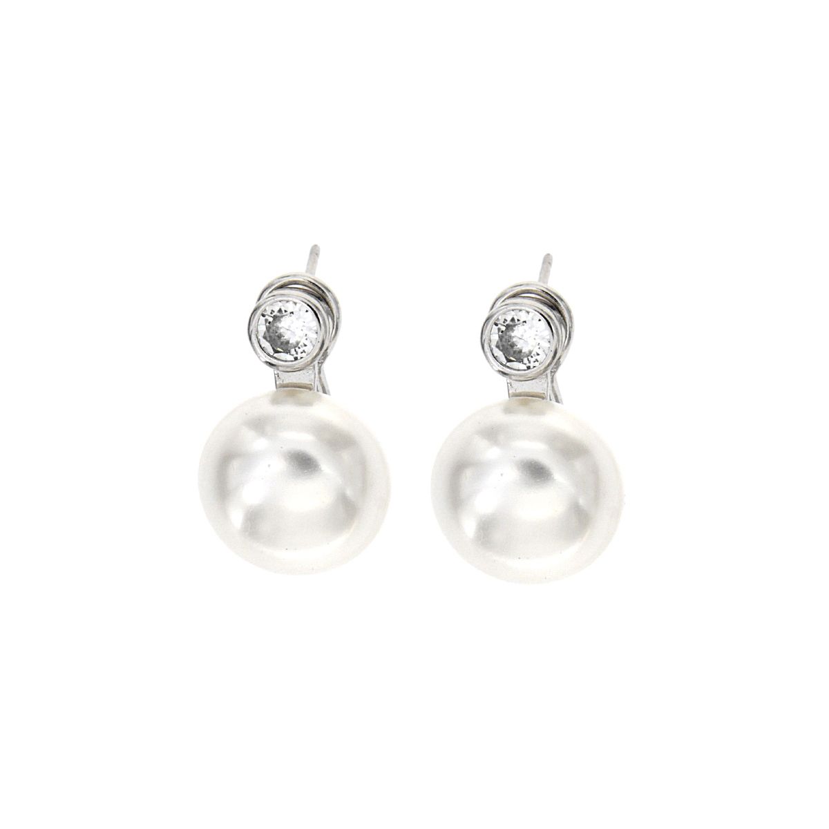 011540.01-pendientes-plata-925-baño-rodio-perla-natural-blanca-irisada-circonita-redonda-cristal-ziane Pendientes Tú y Yo en Lisboa de plata925