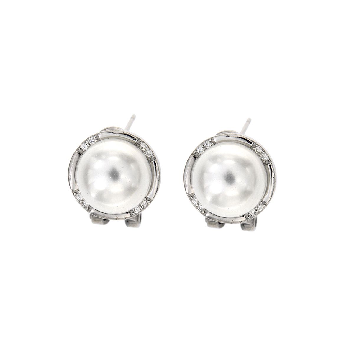 011549.01-pendientes-plata-925-baño-rodio-perla-blanca-circonita-redonda-cristal-ziane Pendientes Tú y Yo en Mikonos de plata925