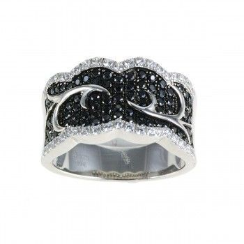 Anillo Sunset Boulevard de Plata925