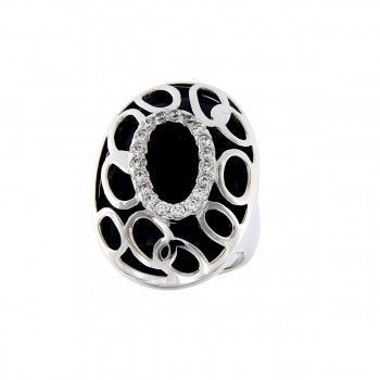 Anillo Óvalos de plata925