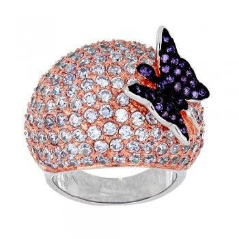 Anillo Madama Butterfly de plata925