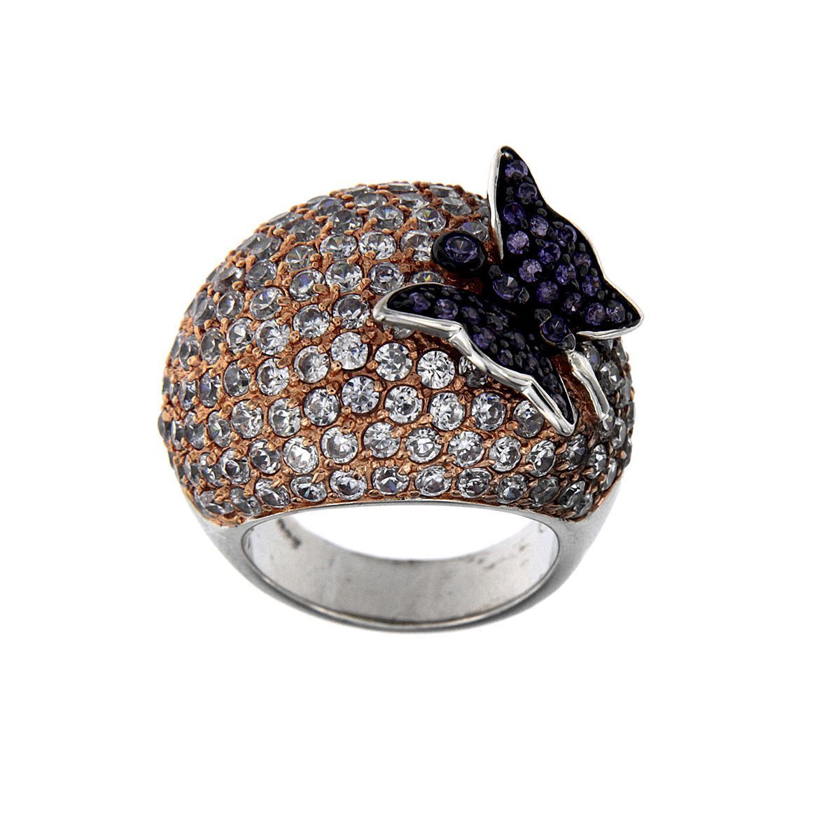 Anillo Madama Butterfly de plata925 Anillo Madama Butterfly de plata925