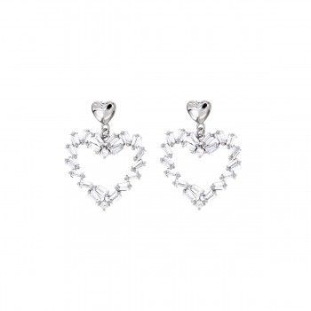 Pendientes New Lust Classic Rodio