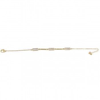Pulsera Tres Rectángulos Oro