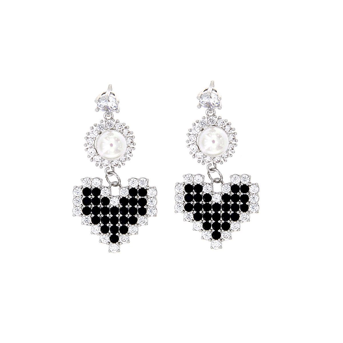 Pendientes Corazón Pixelado Pendientes Corazón Pixelado