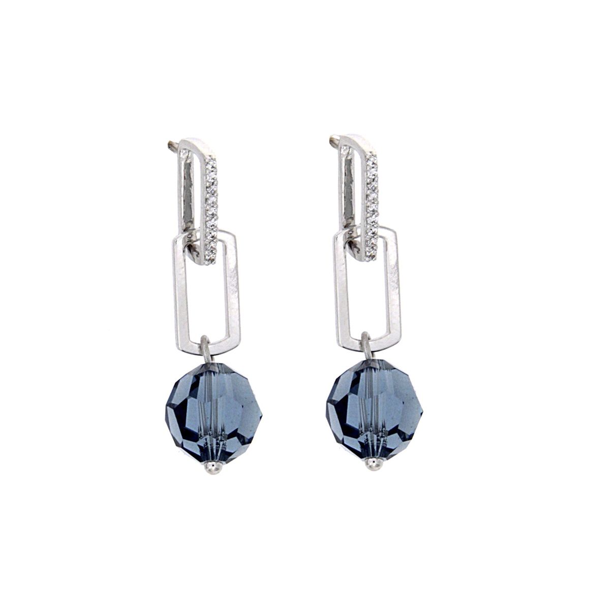 Pendientes Esfera Facetada Pendientes Esfera Facetada