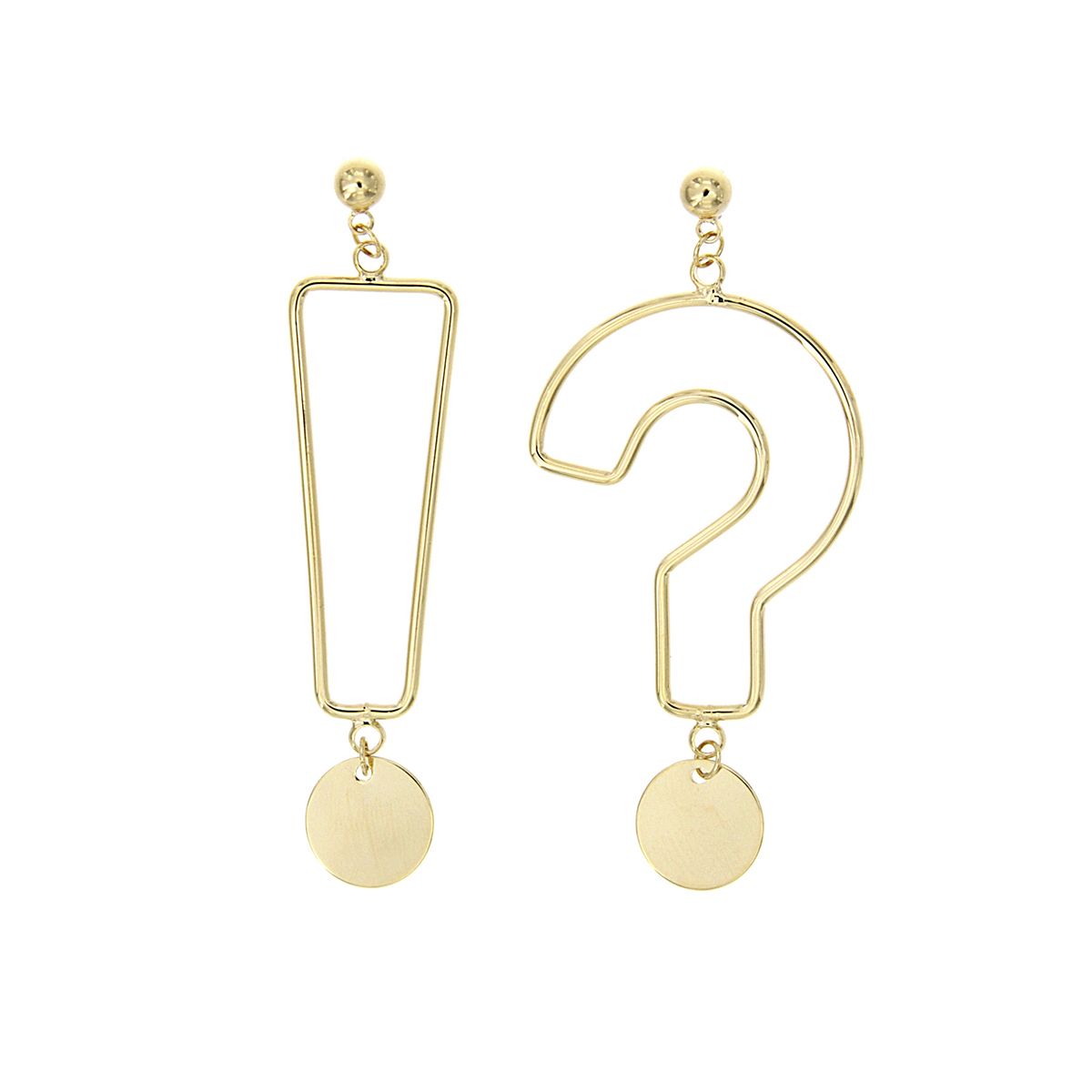 Pendientes Signos Oro Pendientes Signos Oro