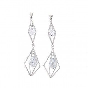 Pendientes largos Rombos