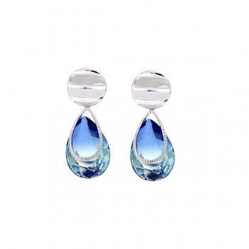 Pendientes Gota Light Sapphire