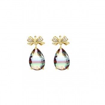 Pendientes Lazo Peridot