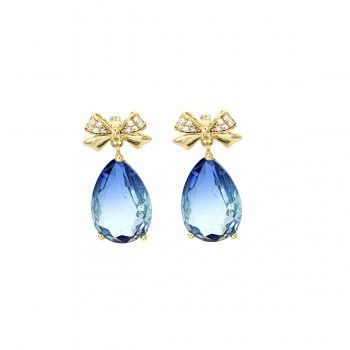 Pendientes Lazo Light Sapphire