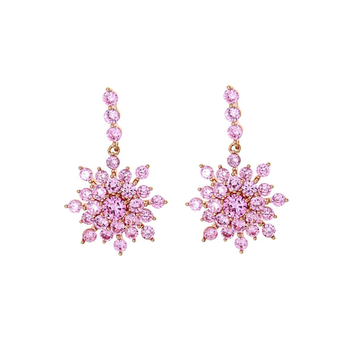 Pendientes largos Rosette Pendientes largos Rosette