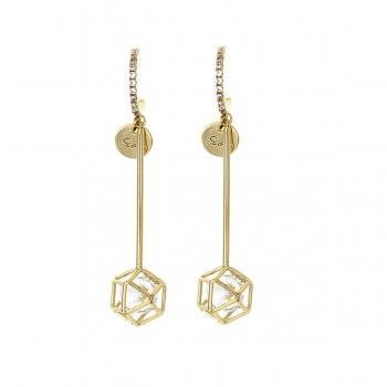 Pendientes Poliedro y Joya
