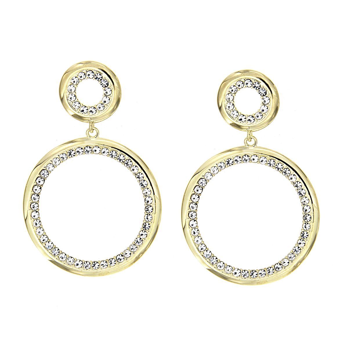 Pendientes largos Círculo Pendientes largos Círculo