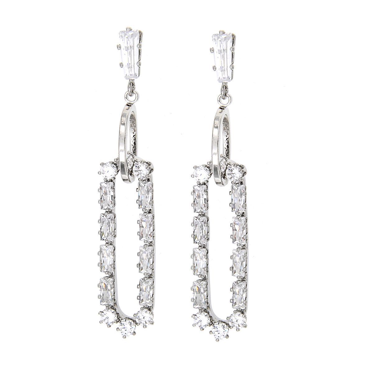 Pendientes largos Rectángulo Pendientes largos Rectángulo