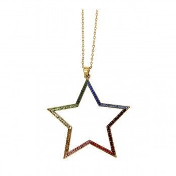 Colgante Estrella Rainbow