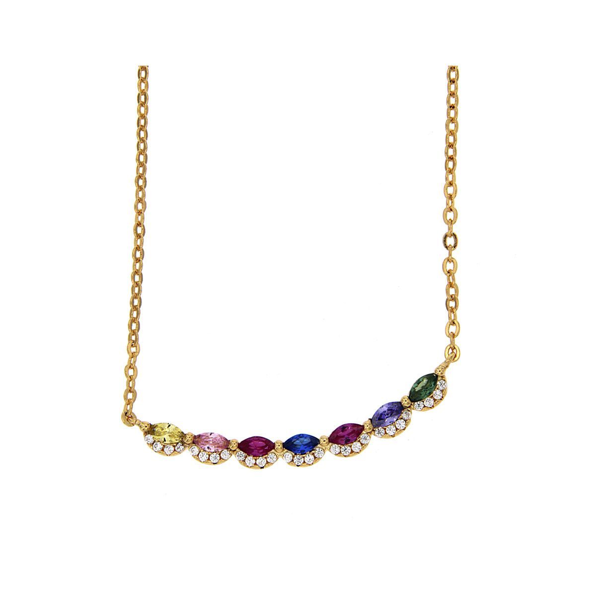 Gargantilla Gemas Rainbow Gargantilla Gemas Rainbow