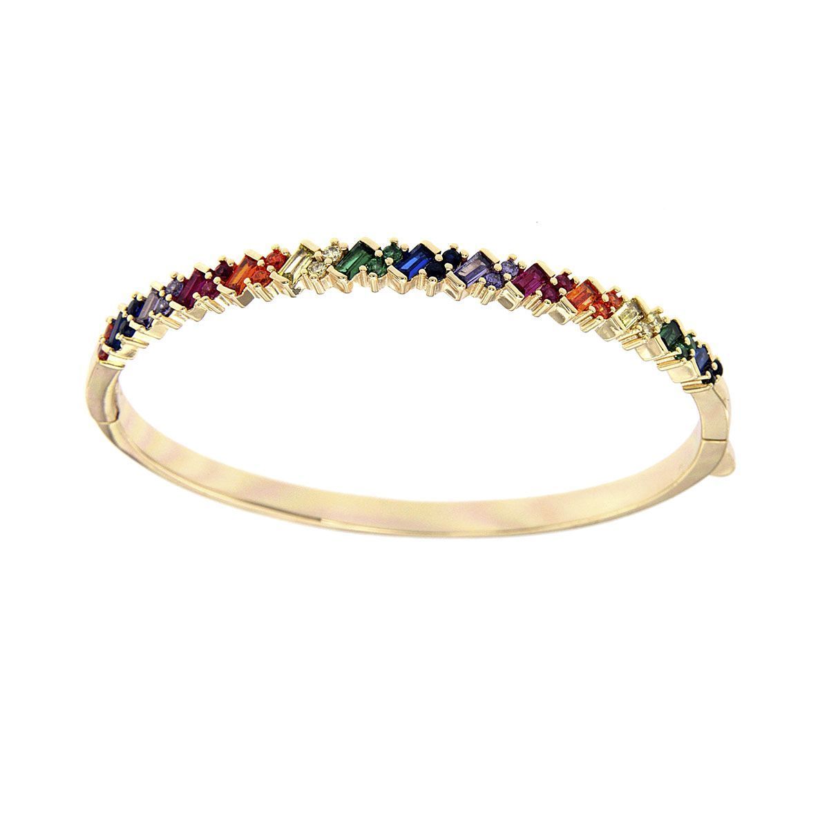 Brazalete Sensación Rainbow Oro Brazalete Sensación Rainbow Oro