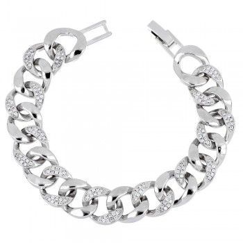 Pulsera Link Mix en rodio