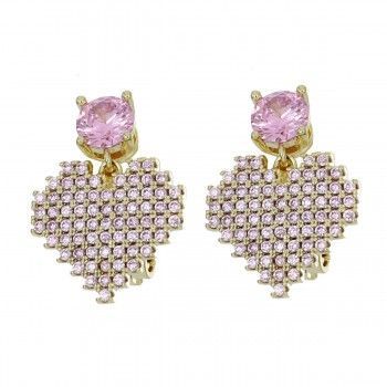 Pendientes Super Pixel Heart