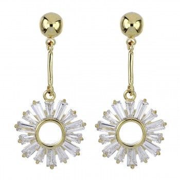 Pendientes Super Long Rosette