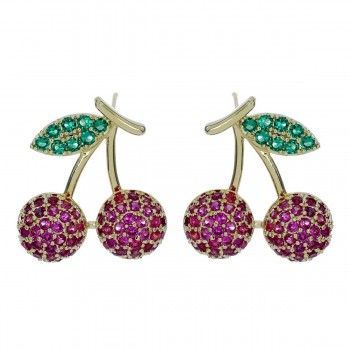 Pendientes Fashion Cherry