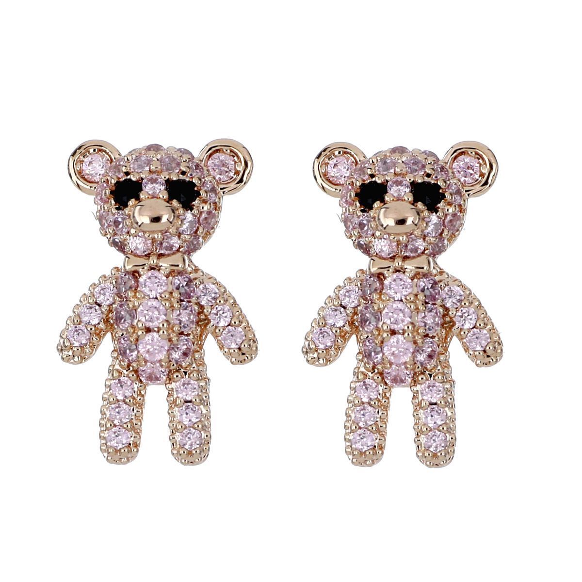 Pendientes Noeud Nounours Pendientes Noeud Nounours
