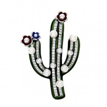 Broche Various Cactus