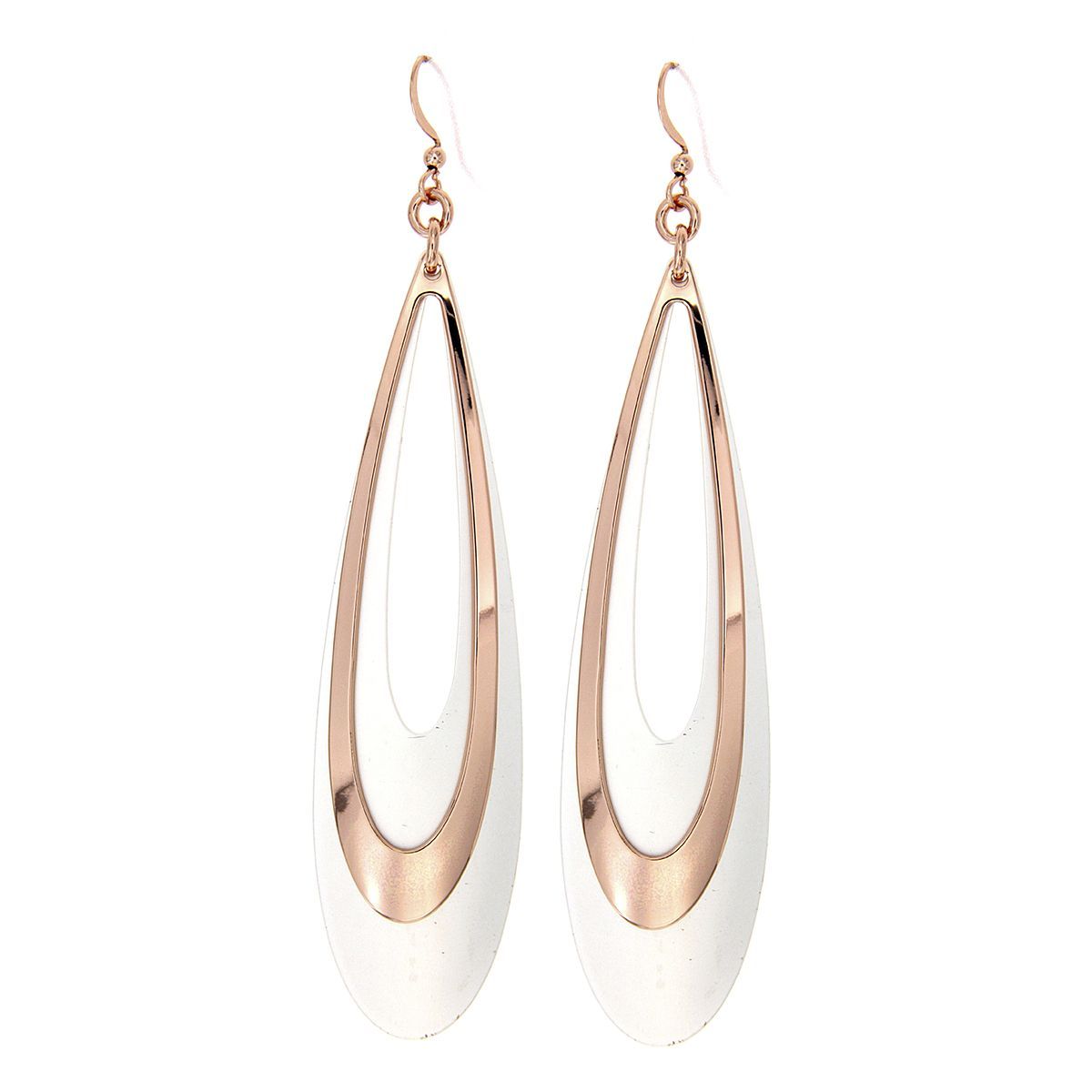Pendientes Focal en oro rosa Pendientes Focal en oro rosa