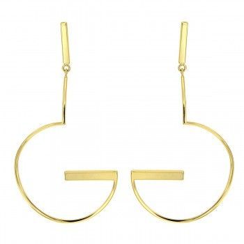 Pendientes Espira en oro