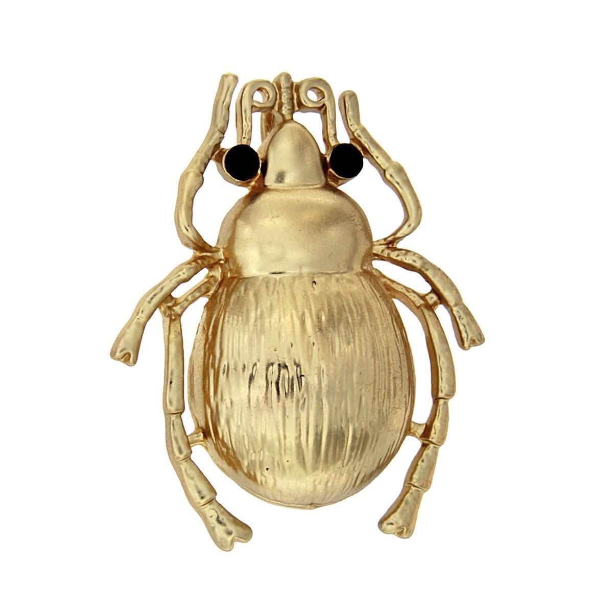 Broche Escarabajo Orante en oro Broche Escarabajo Orante en oro