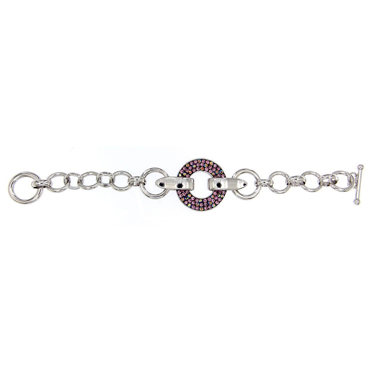 Pulsera Glitter Circle Rose Pulsera Glitter Circle Rose