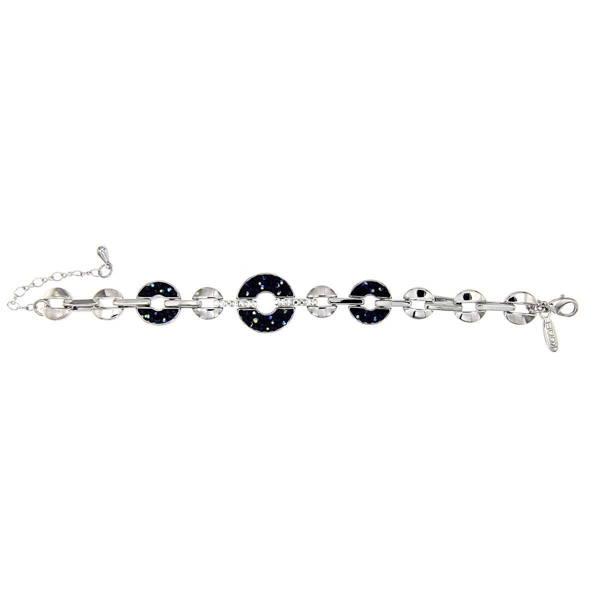 Pulsera Glitter Round Blue Pulsera Glitter Round Blue
