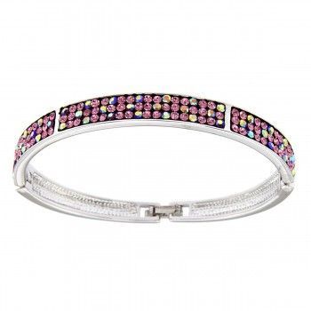 Brazalete Glitter Plain Rose