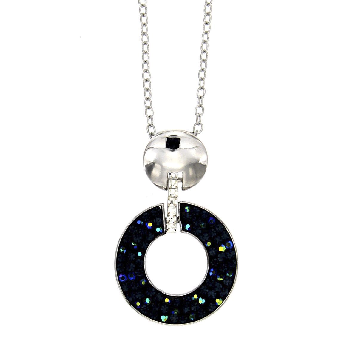 Colgante Glitter Ring Blue Colgante Glitter Ring Blue