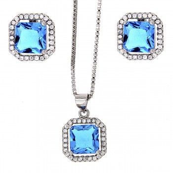 Conjunto Classic Even Aquamarine